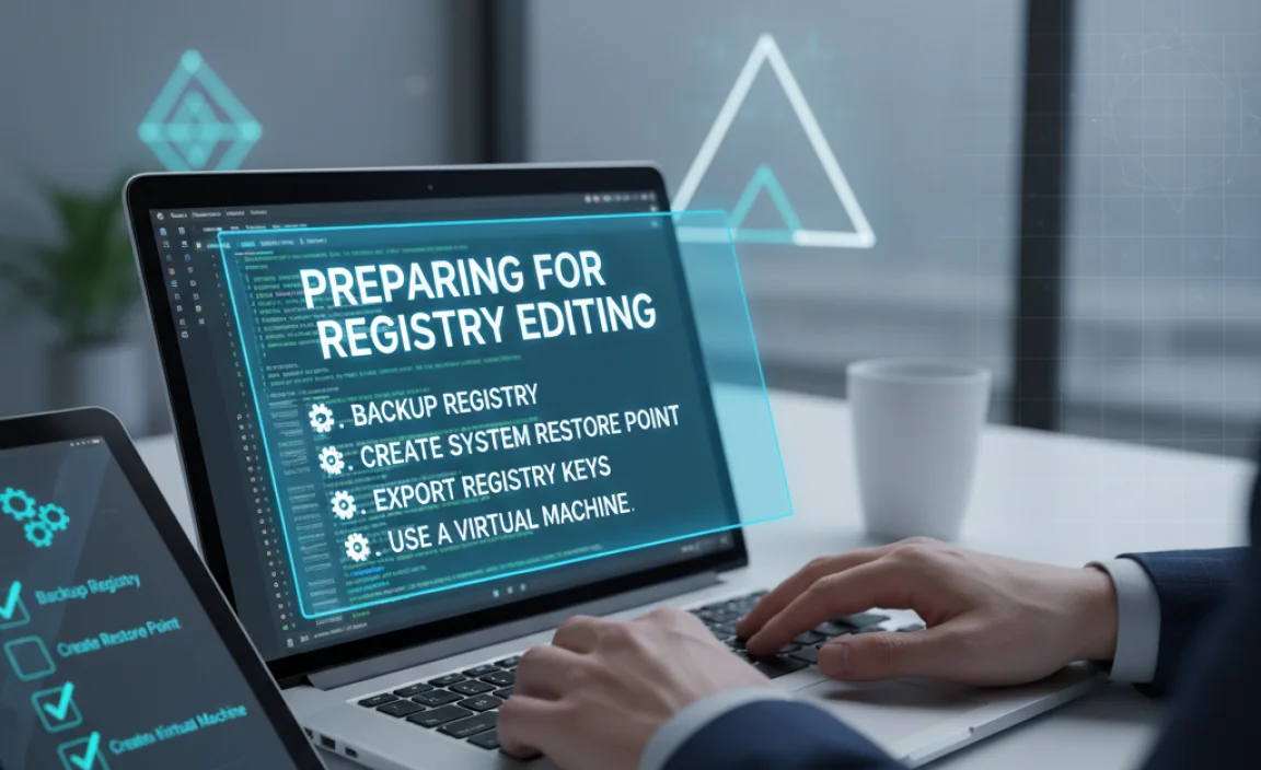 Preparing for Registry Editing