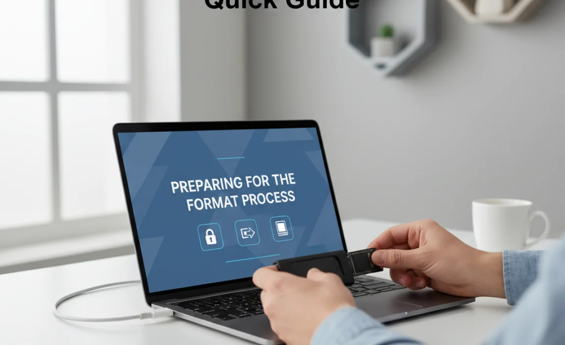 Preparing for the Format Process