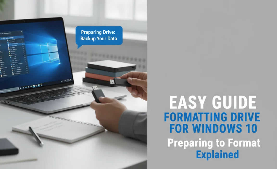 Preparing to Format a Drive