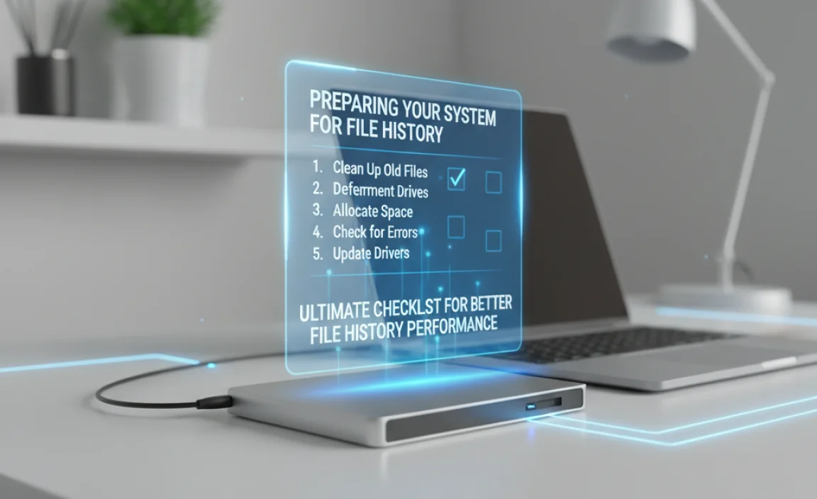 Preparing Your System for File History