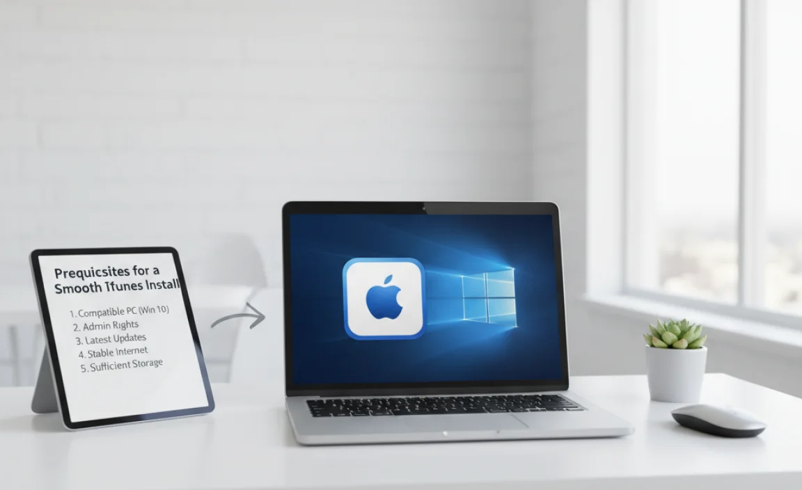 Prerequisites for a Smooth iTunes Install