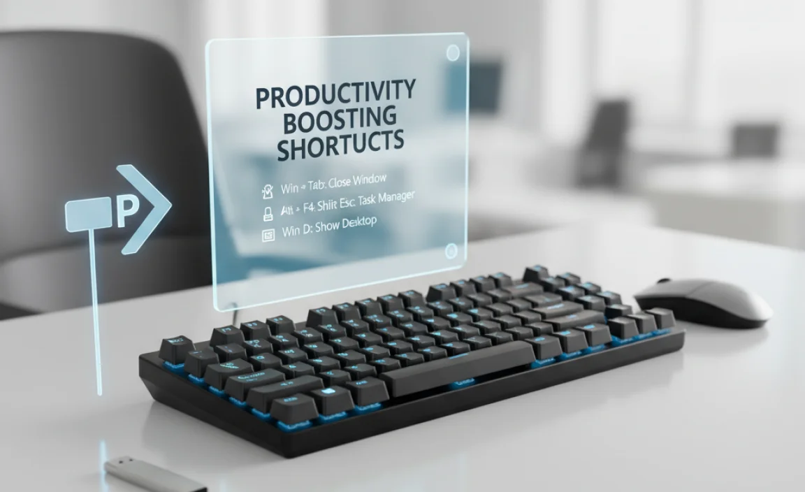 Productivity Boosting Shortcuts