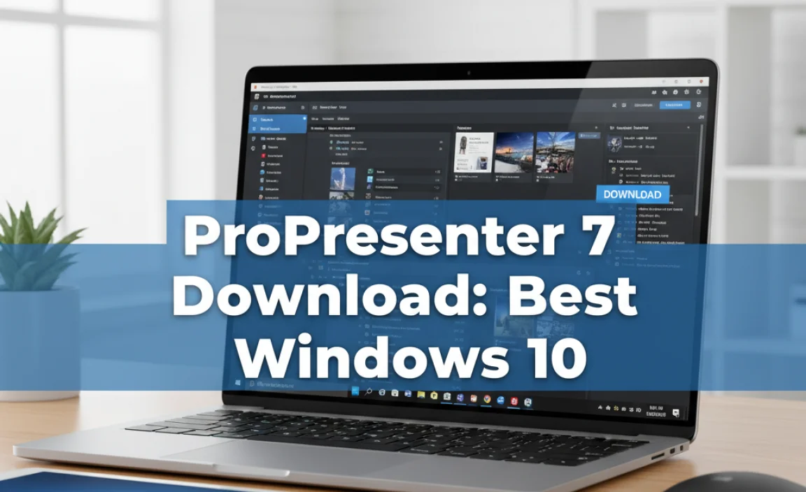 ProPresenter 7 Download: Best Windows 10