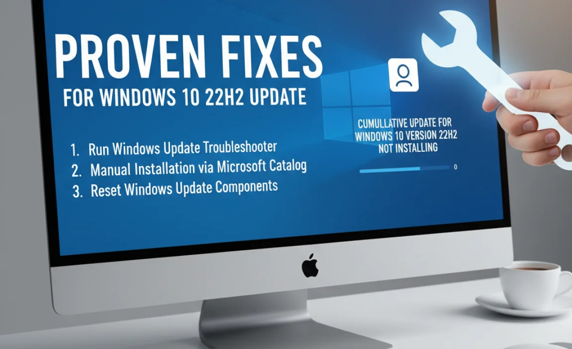 Proven Fixes for the Windows 10 22H2 Cumulative Update Installation Problem
