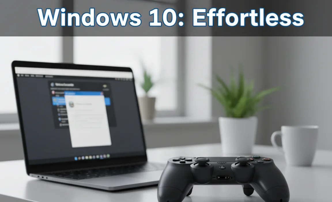 PS4 Controller Drivers Windows 10: Effortless