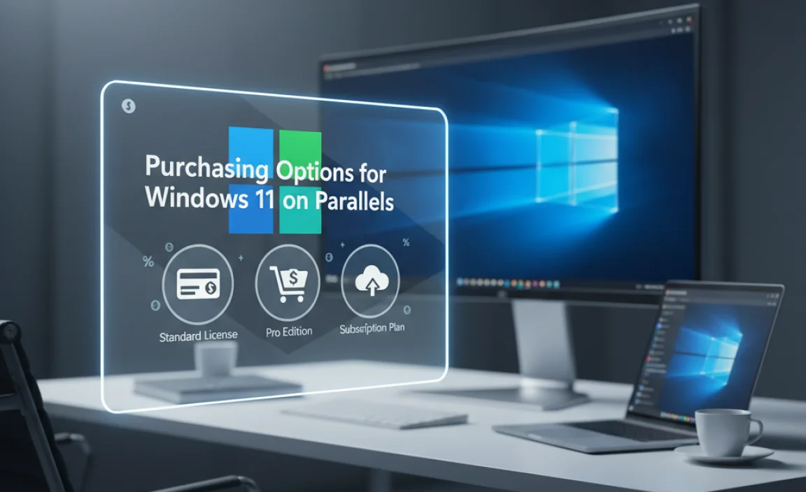 Purchasing Options for Windows 11 on Parallels