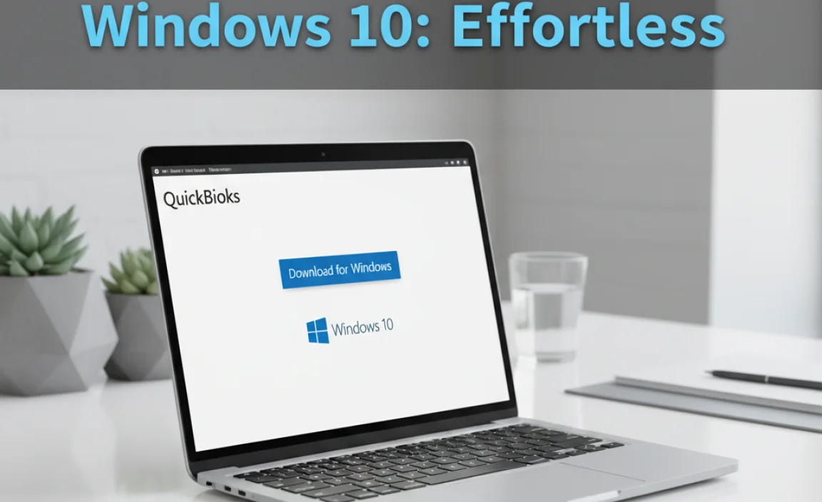 QuickBooks Download Windows 10: Effortless