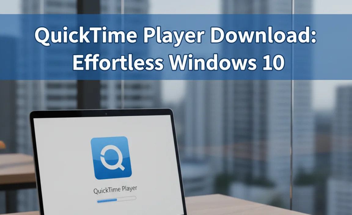 how to download quicktime player for windows 10