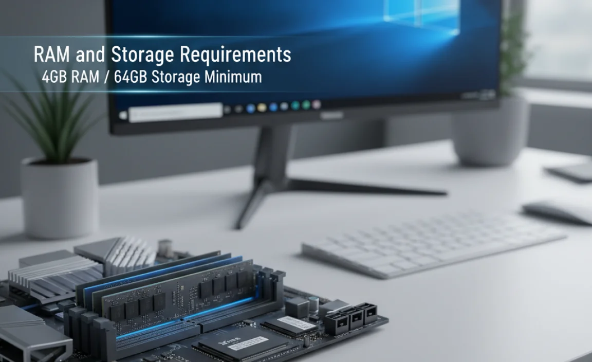 RAM and Storage Requirements