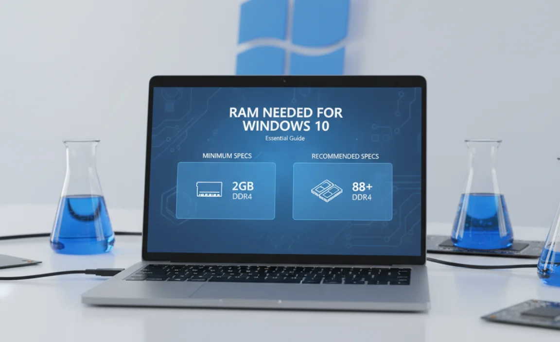 Ram Needed For Windows 10: Minimum And Recommended Specs