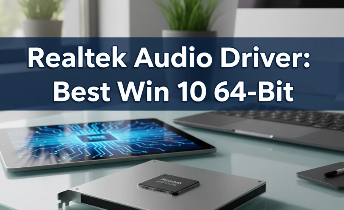 Realtek Audio Driver: Best Win 10 64-Bit