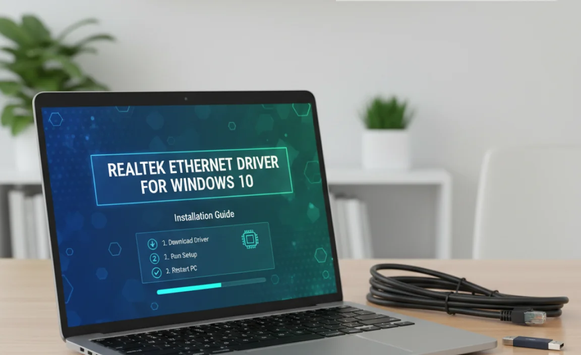 Realtek Ethernet Driver For Windows 10: Installation Guide
