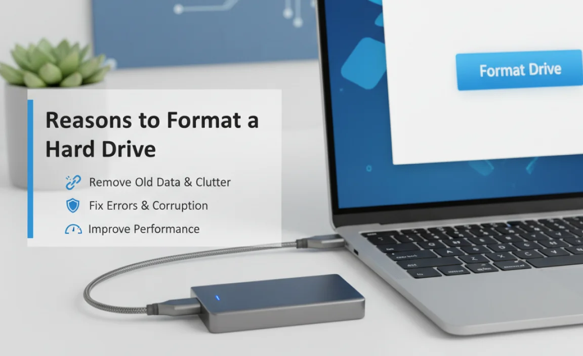Reasons to Format a Hard Drive