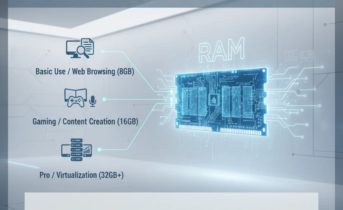 Recommended RAM for Different Use Cases