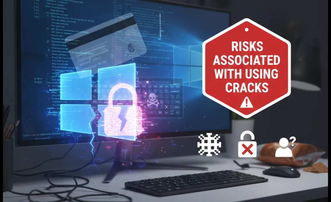Risks Associated with Using Cracks