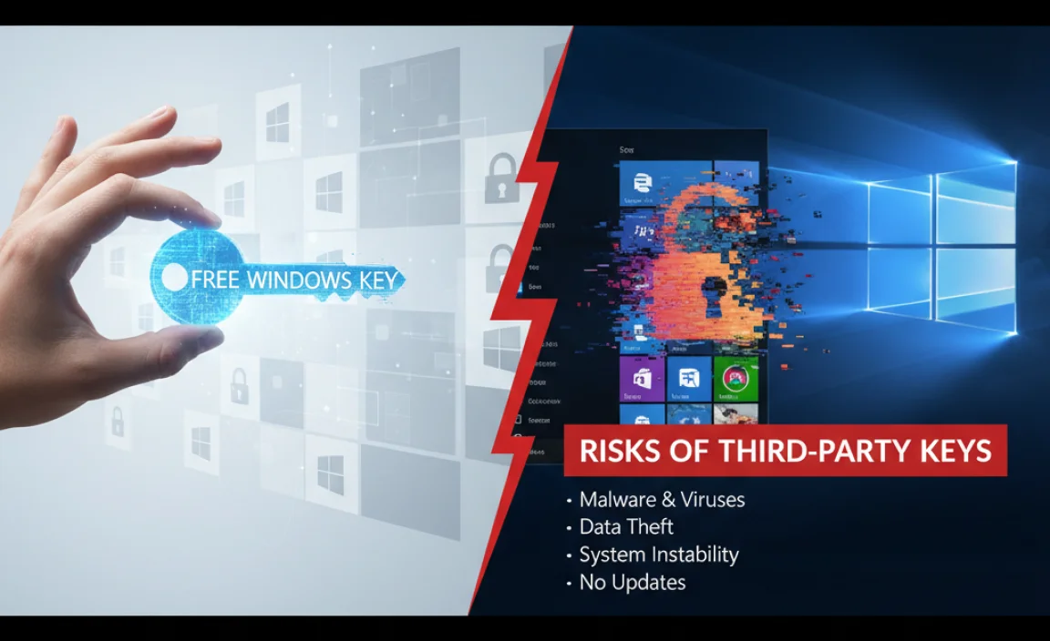 Risks of Using Third-Party Free Product Keys