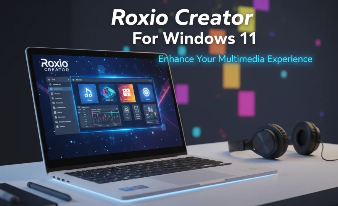 Roxio Creator For Windows 11: Enhance Your Multimedia Experience