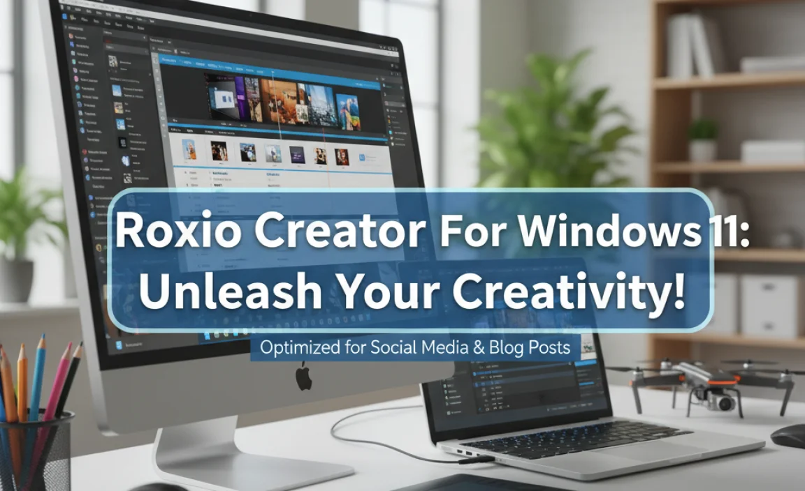 Roxio Creator For Windows 11: Unleash Your Creativity!