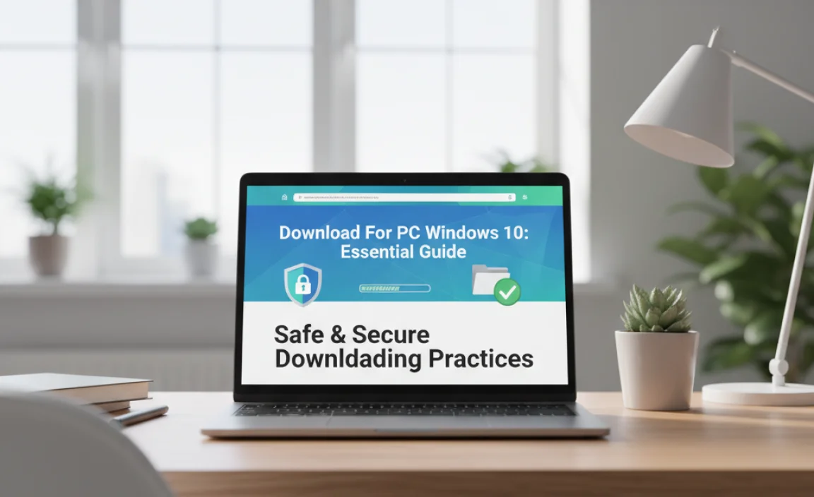 Safe & Secure Downloading Practices for Windows 10