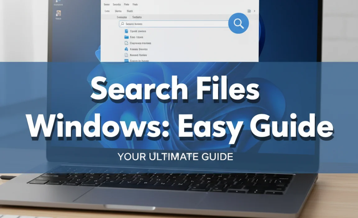 Search Files Windows: Easy Guide