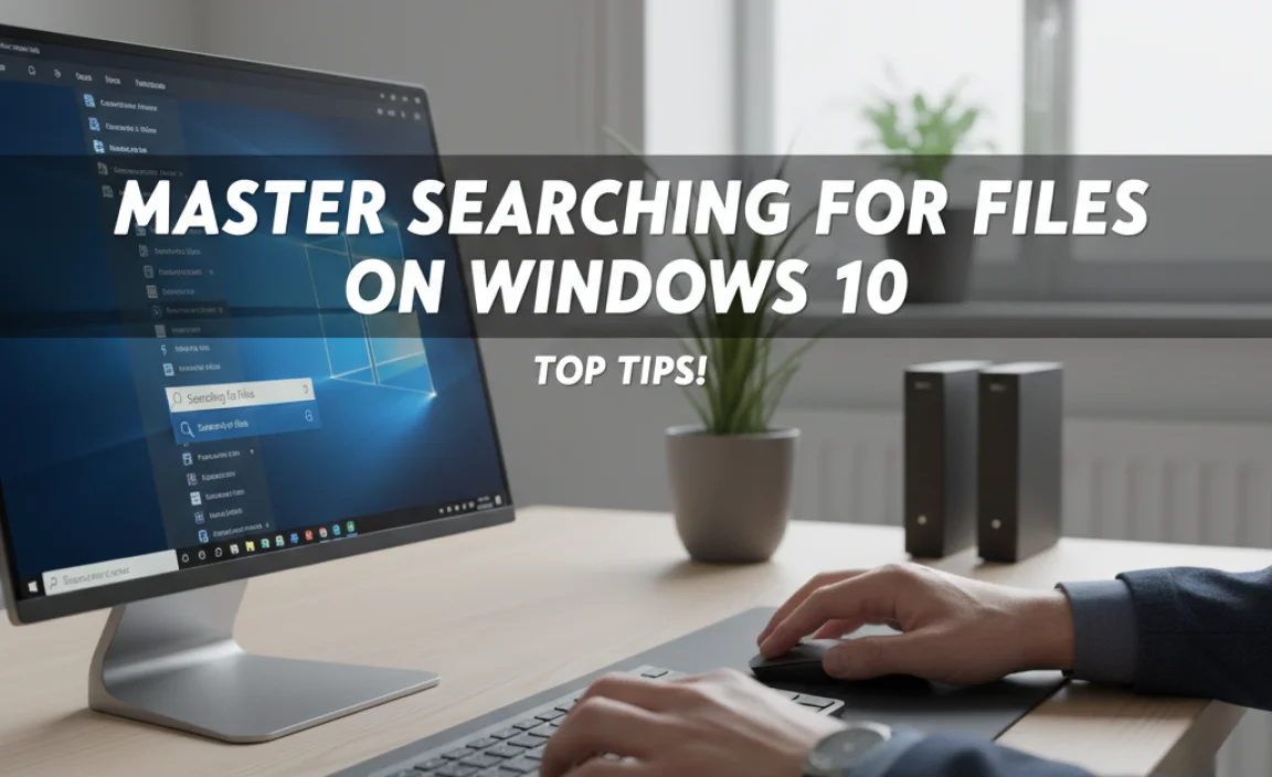 Searching for Files on Windows 10