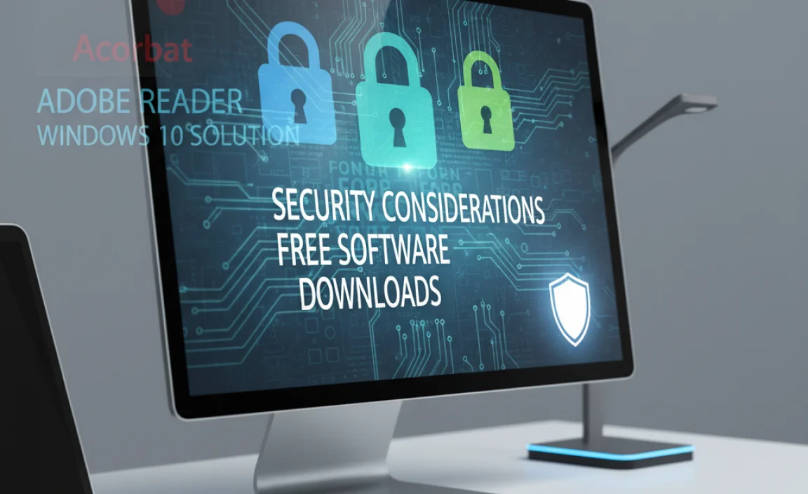Security Considerations for Free Software Downloads