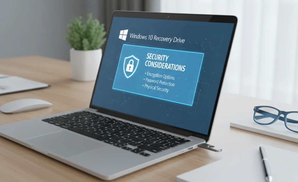 Security Considerations for Your Recovery Drive