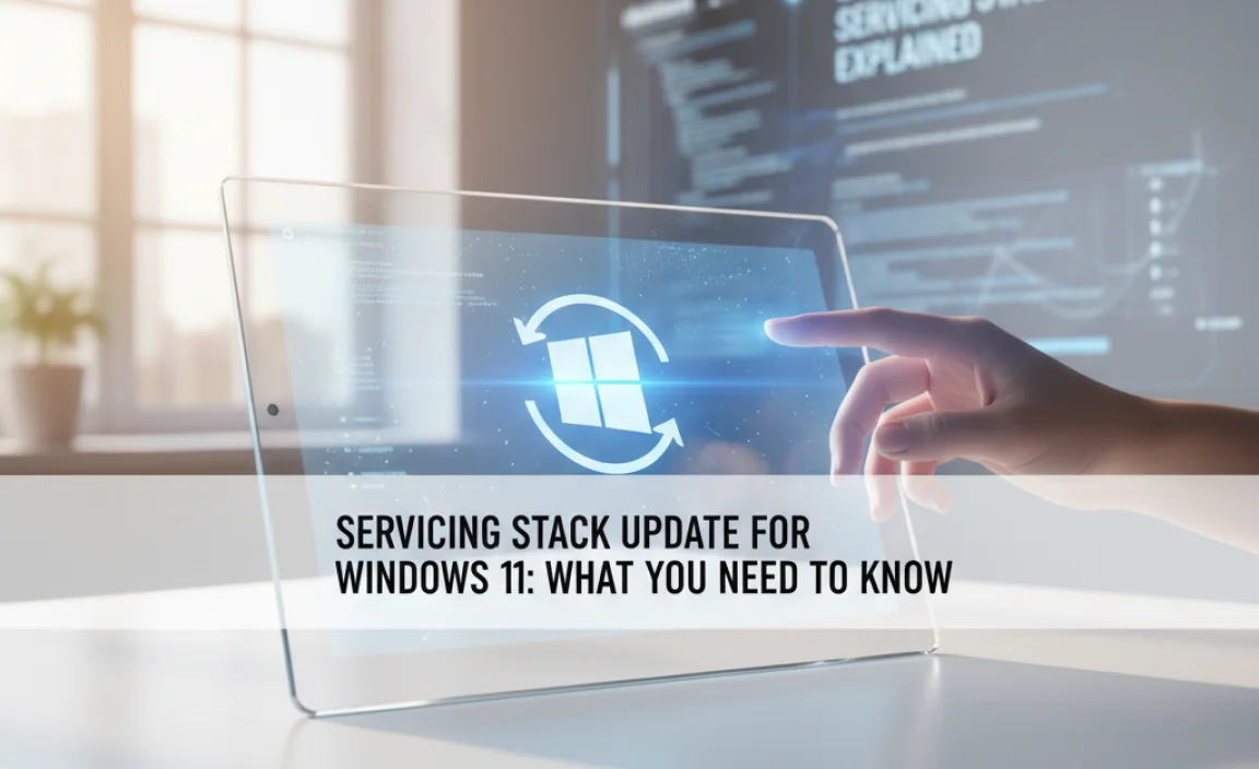 Servicing Stack Update For Windows 11: What You Need To Know