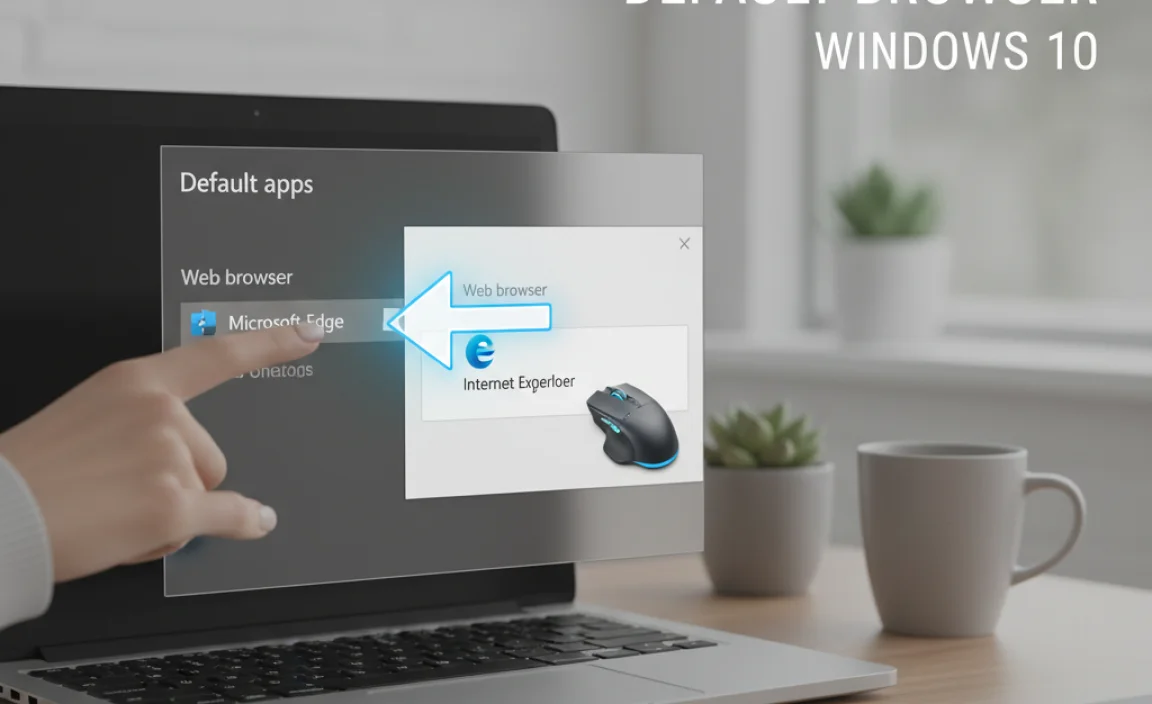 Setting Internet Explorer as a Default Browser (If Needed)