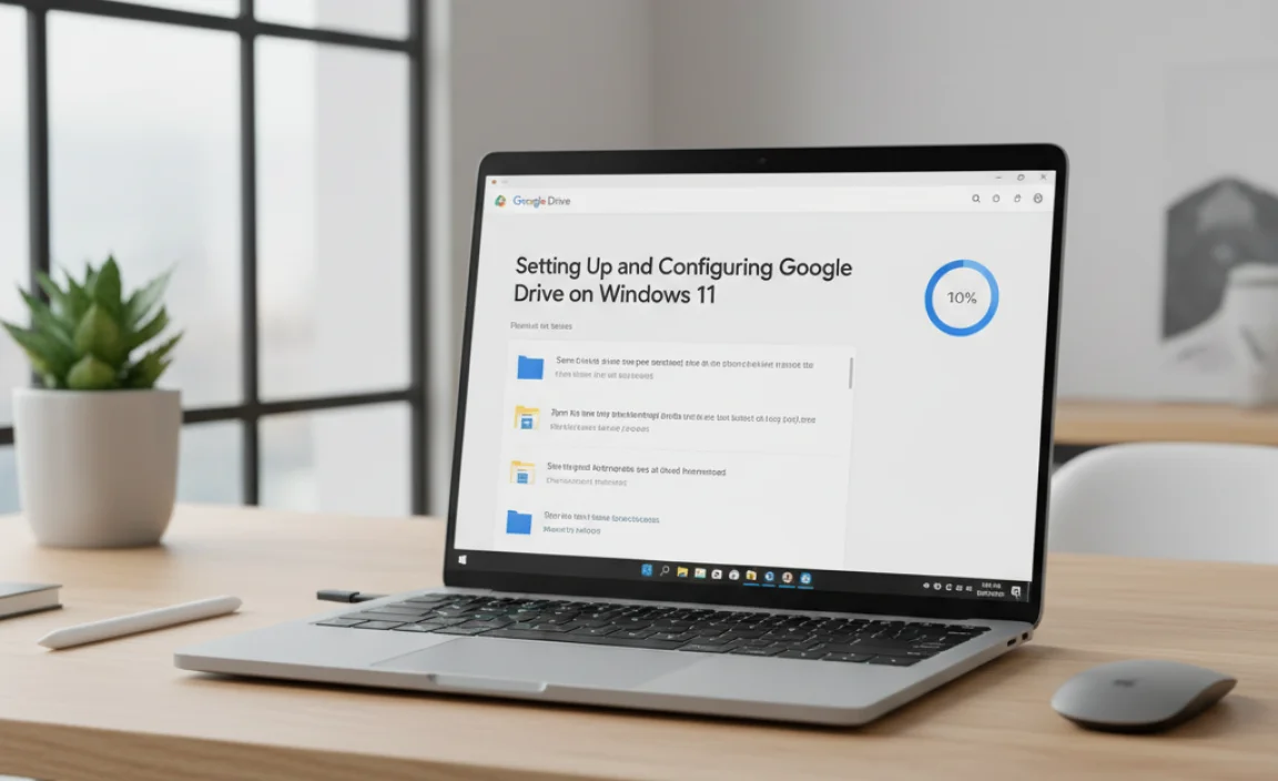 Setting Up and Configuring Google Drive on Windows 11