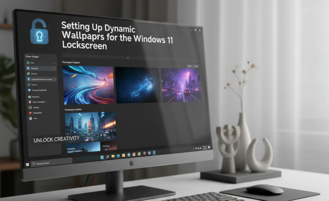 Setting Up Dynamic Wallpapers for the Windows 11 Lockscreen