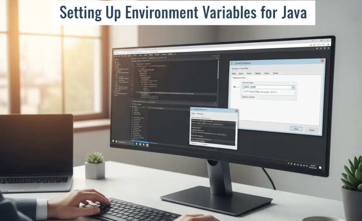Setting Up Environment Variables for Java