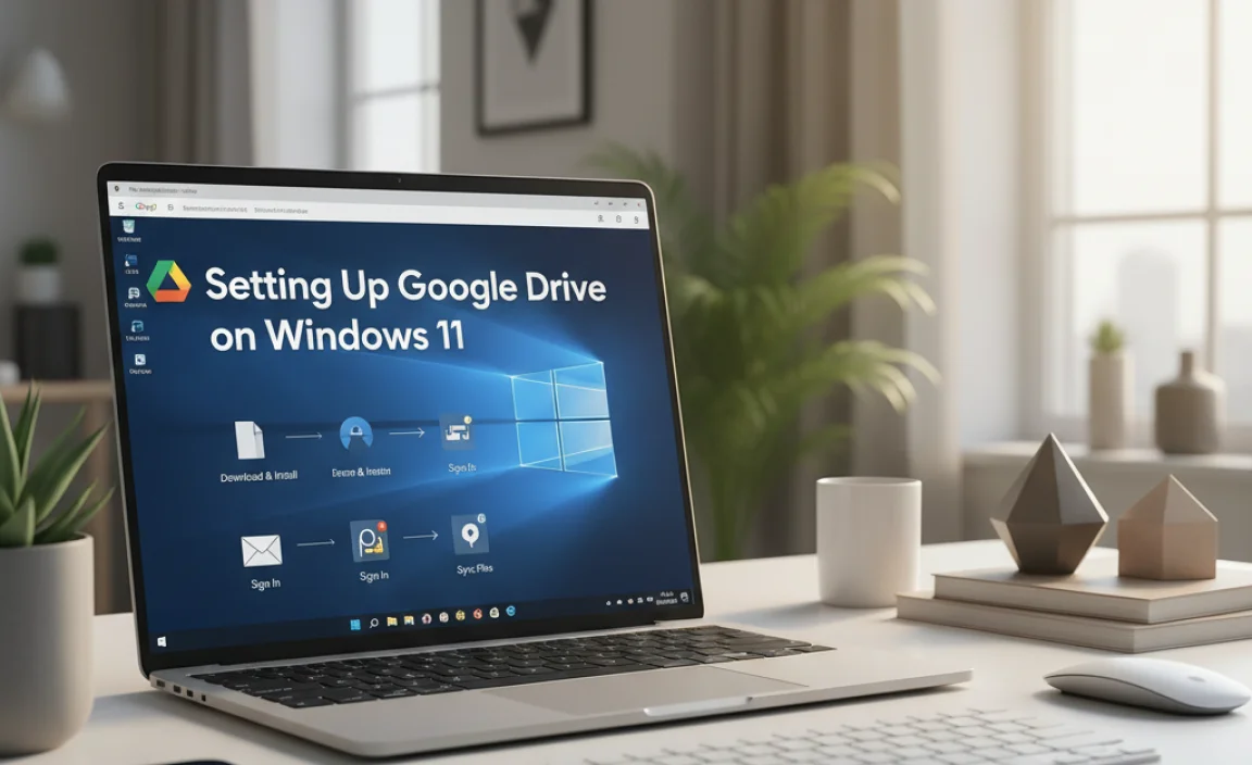 Setting Up Google Drive on Windows 11