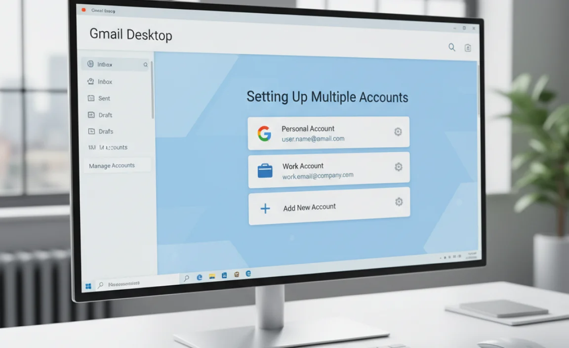 Setting Up Multiple Accounts in the Gmail App