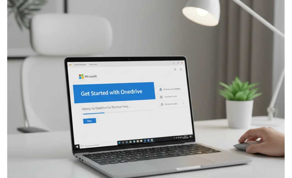 Setting Up OneDrive After Download