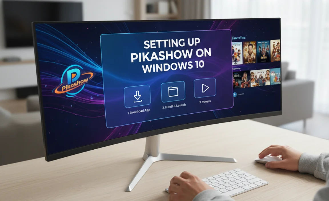 Setting Up Pikashow on Your Windows 10 Device