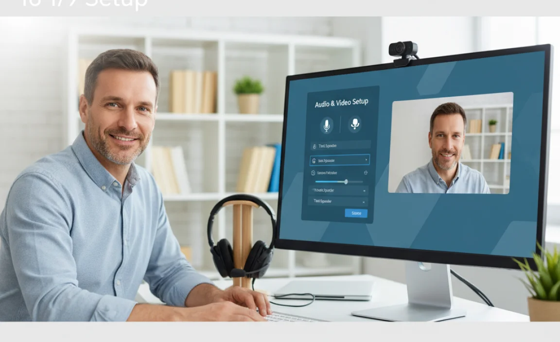 Setting Up Your Audio and Video