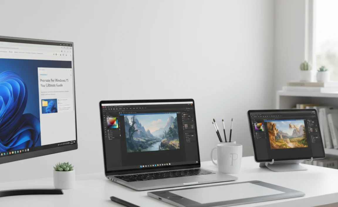 Setting Up Your Digital Art Studio on Windows 11