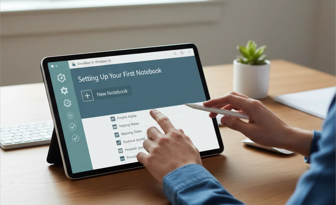 Setting Up Your First Notebook
