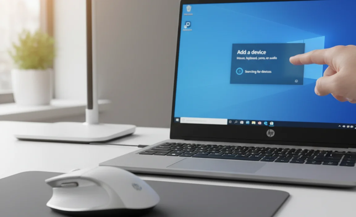 Setup and Pairing Process for Wireless Mouse