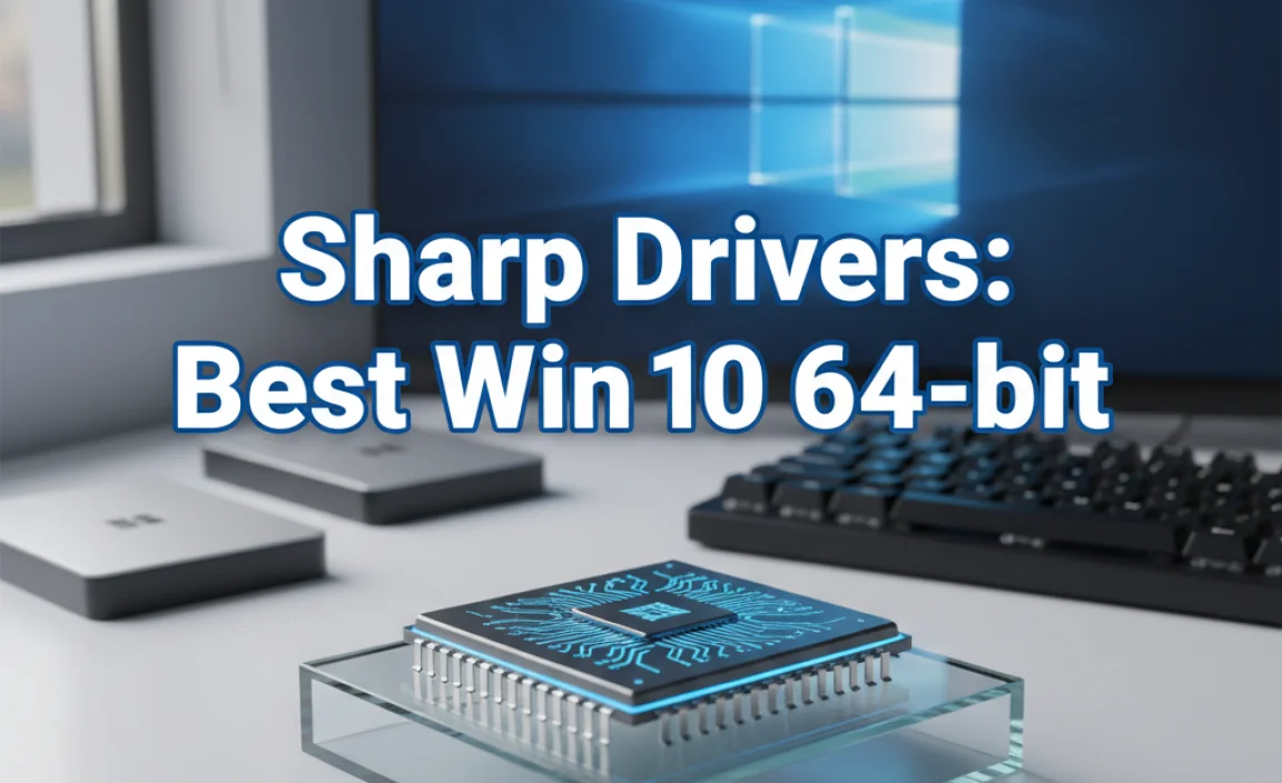 Sharp Drivers: Best Win 10 64-bit