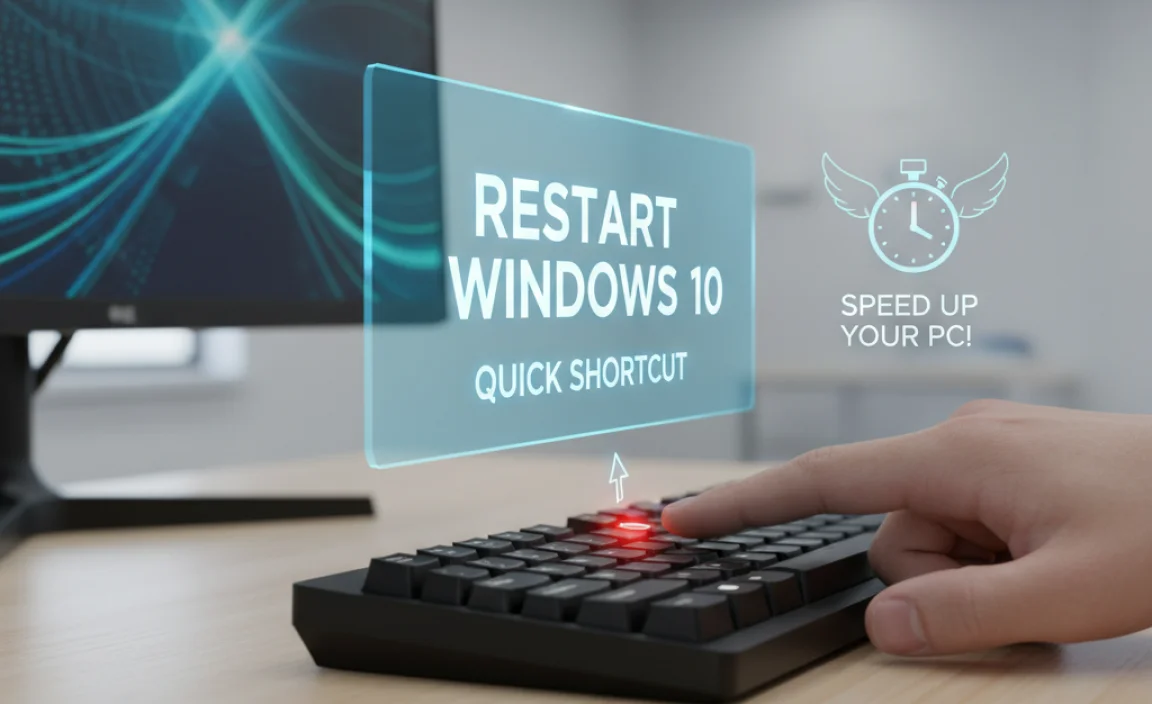 Shortcut for Restart Windows 10