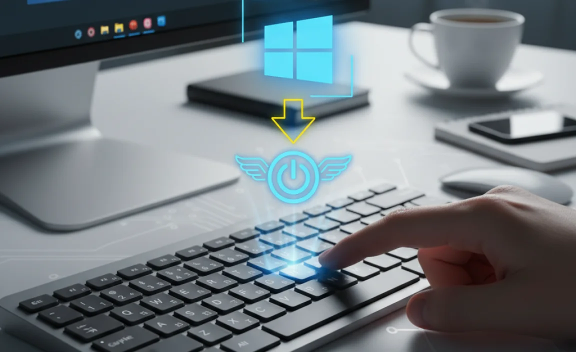 Shortcut for Shutting Down Windows 10