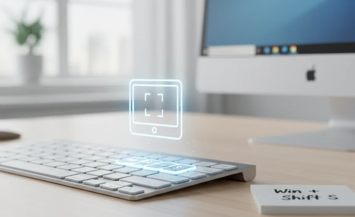 Shortcut Key for Snipping Tool in Windows 10