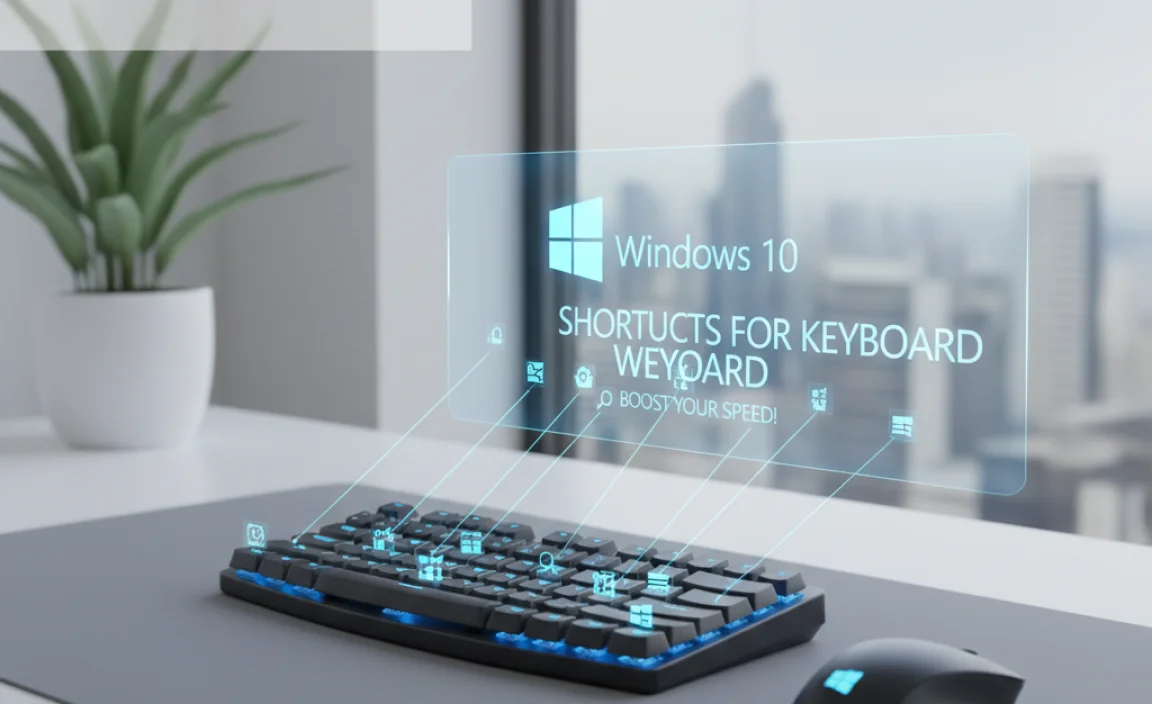 Shortcuts for Keyboard Windows 10
