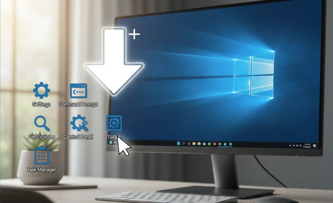 Shortcuts for System Tools and Features