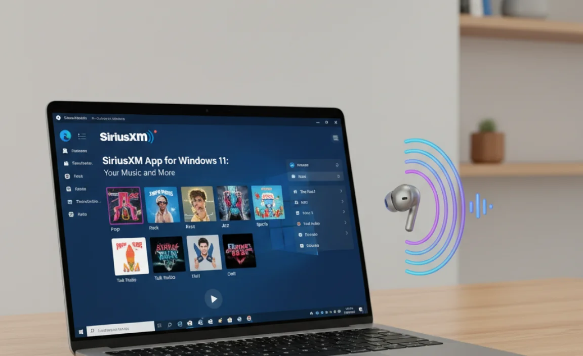 SiriusXM App for Windows 11: Your Music and More