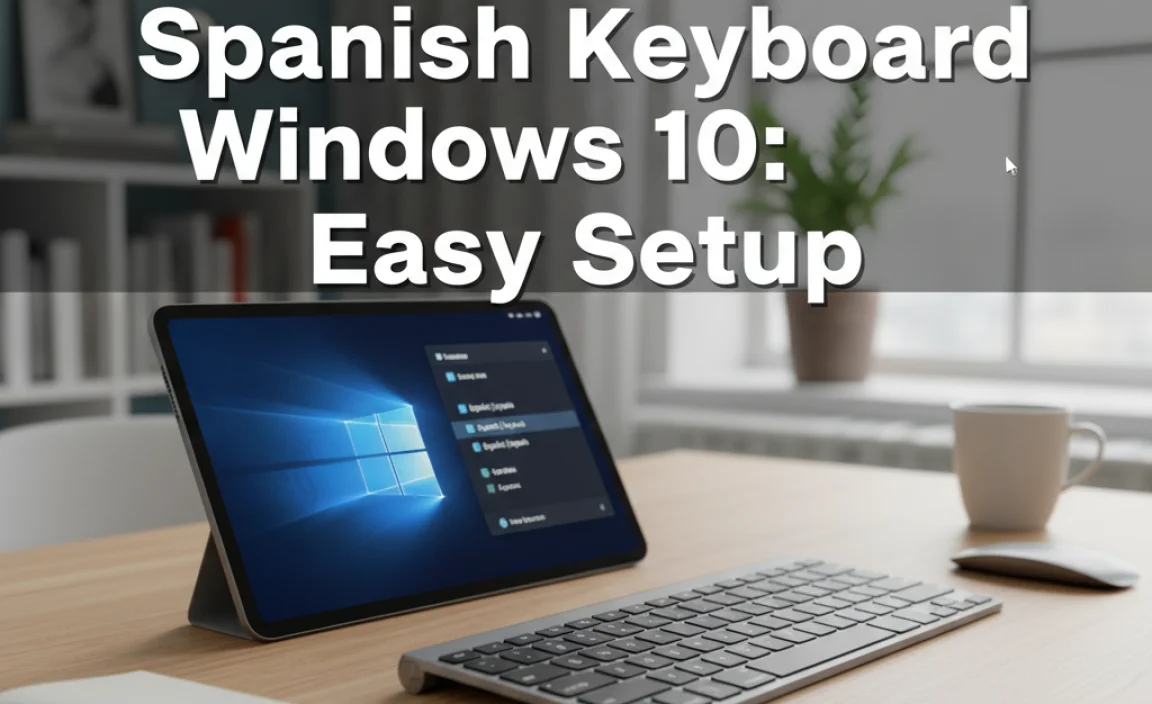 Spanish Keyboard Windows 10: Easy Setup