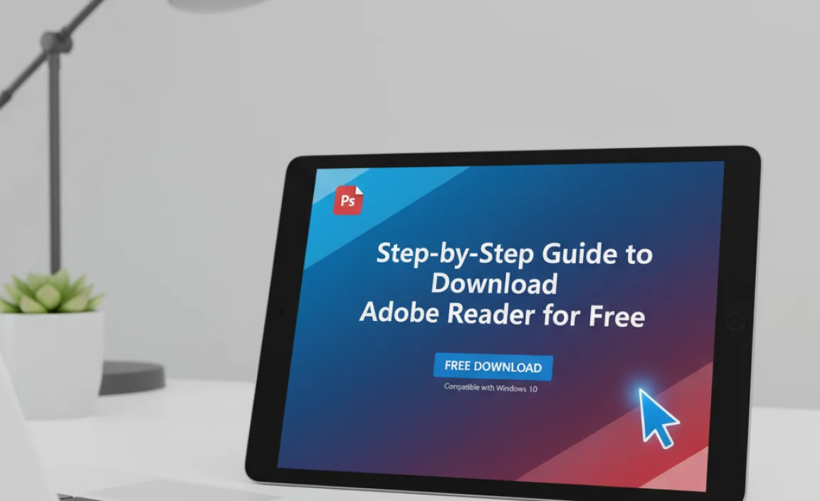 Step-by-Step Guide to Download Adobe Reader for Free