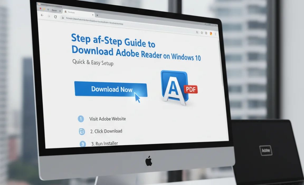 Step-by-Step Guide to Download Adobe Reader on Windows 10